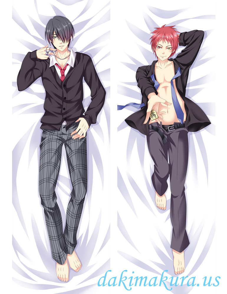 Tatsuya Himuro and Seijuro Akashi - Kuroko no Basket Male Anime Dakimakura Japanese Hugging Body Pillow Cover